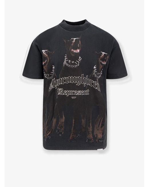Represent Black Thoroughbred Tshirt for men