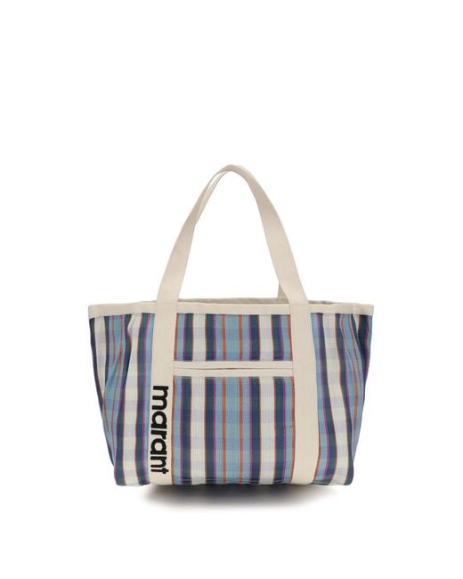 Isabel Marant Blue Darwen Tote Bag
