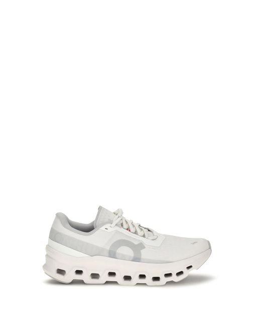 On Shoes White Cloudmster 1 Sneakers for men