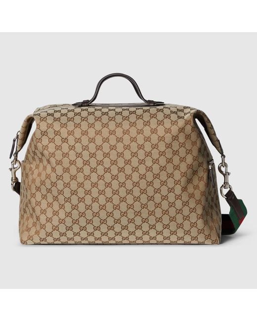 Men's Metallic Gg Travel Crossbody Bag
