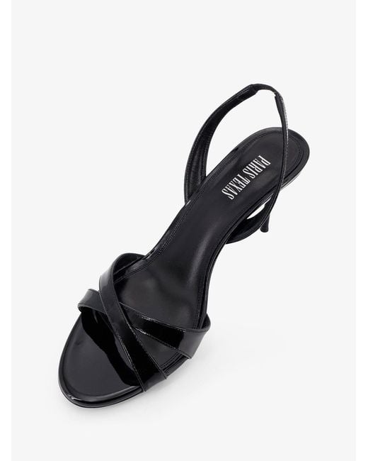 Paris Texas White Lidia Patent Leather Sandals