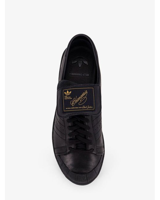ADIDAS X WILLY CHAVARRIA Black Leather Sneakers for men