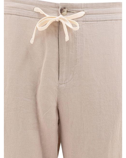 Vince Natural Hemp Trousers for men