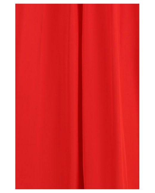 Sa Su Phi Red Dress Belted Pleated