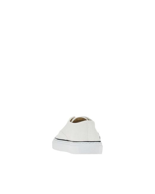 Jacquemus White 'Féfé' Cotton Sneakers for men