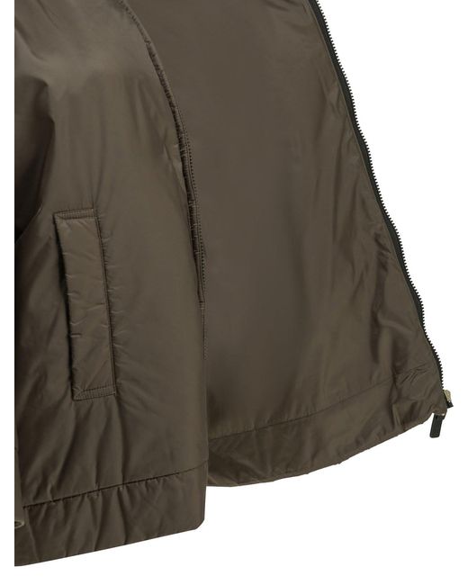 Max Mara Green Water-Repellent Padded Jacket