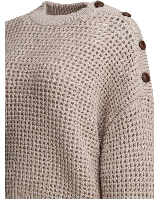 Brunello Cucinelli Natural Knitwear