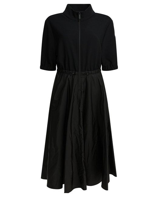 Moncler Black Polyamide Dress