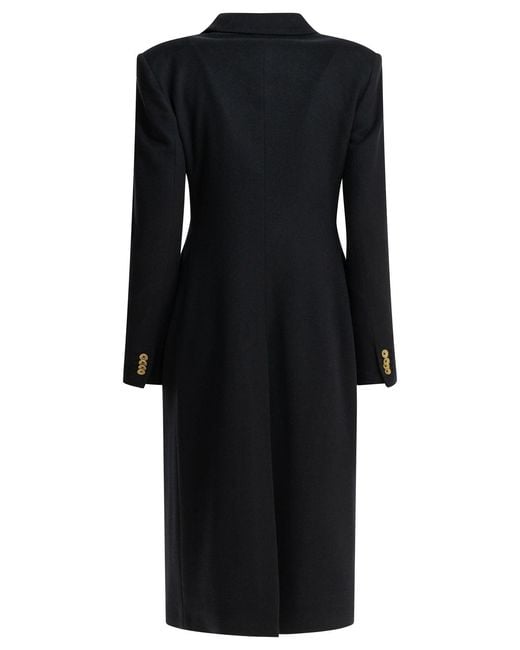 Tagliatore Black "Meryl" Long Coat