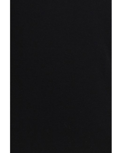 Tom Ford Black Silk-Blend Ribbed Jersey Tank Top