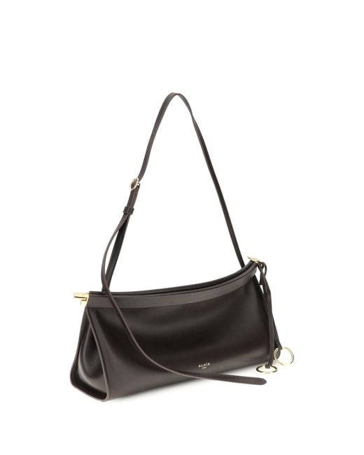 Alaïa Black Alaã¯A Le Click West Medium Shoulder Bag
