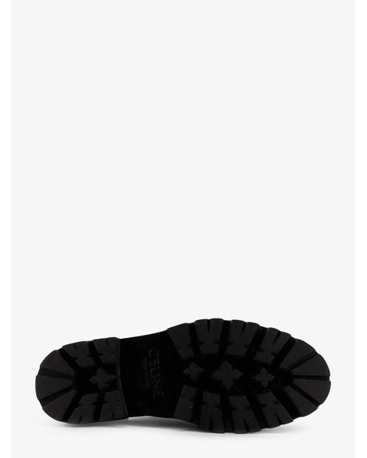 Céline Black Derby Margaret Leather Lace-Up Shoes for men
