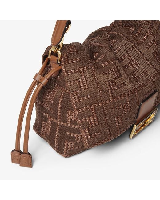 Fendi Brown Mamma Baguette Small Handbag