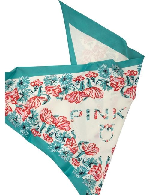 Pinko Blue Scarves & Silk Scarves