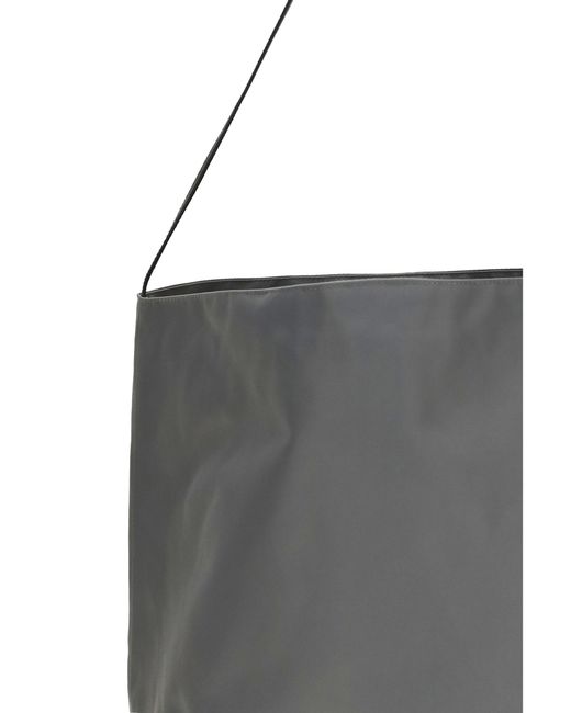 Valesque Gray Nylon Bucket Bag Slate