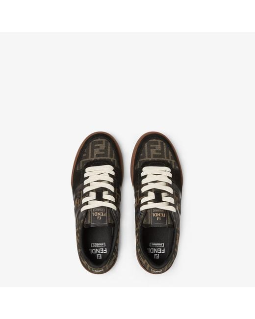 Fendi Black Match" Sneakers for men