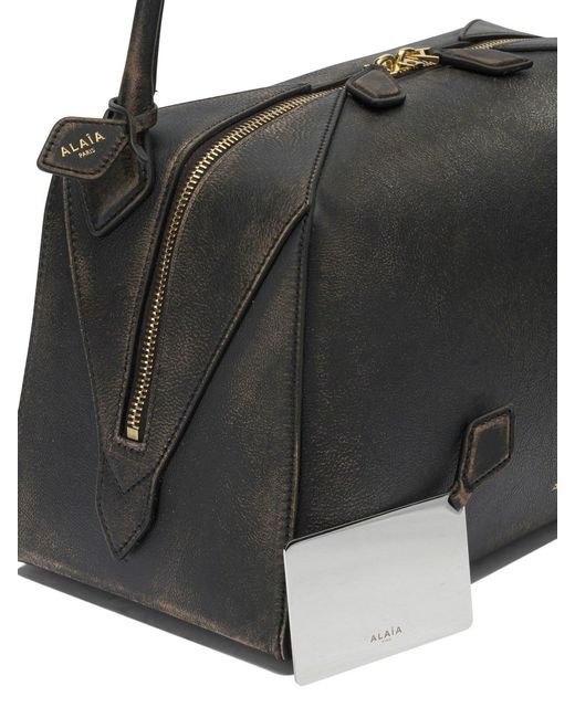 Alaïa Black "Le Bouledogue" Medium Shoulder Bag