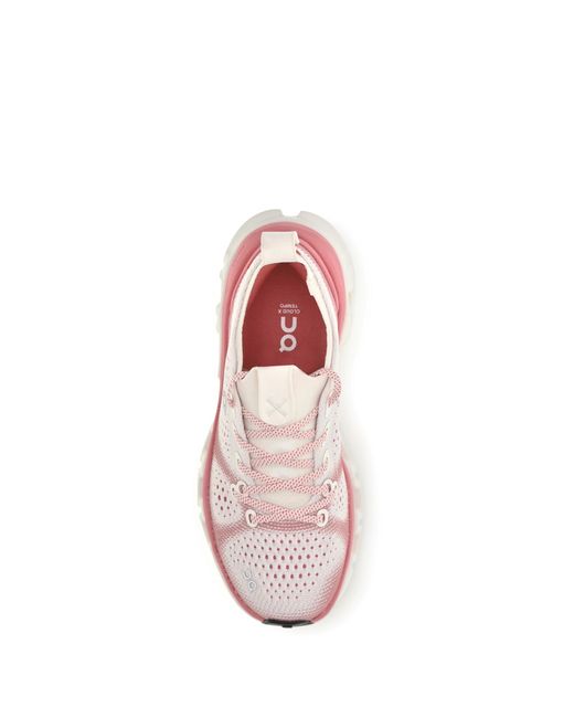 On Shoes Pink Cloud X Tempo Sneakers Ivory Camellia