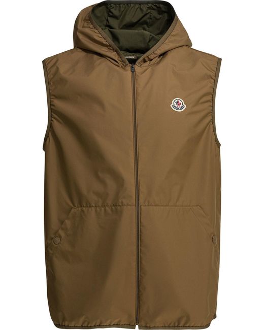 Moncler Green Chirano Raincoat for men