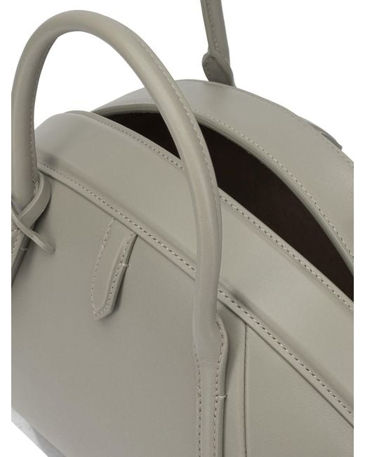 Alaïa Gray "Purse Top Handle" Medium Handbag