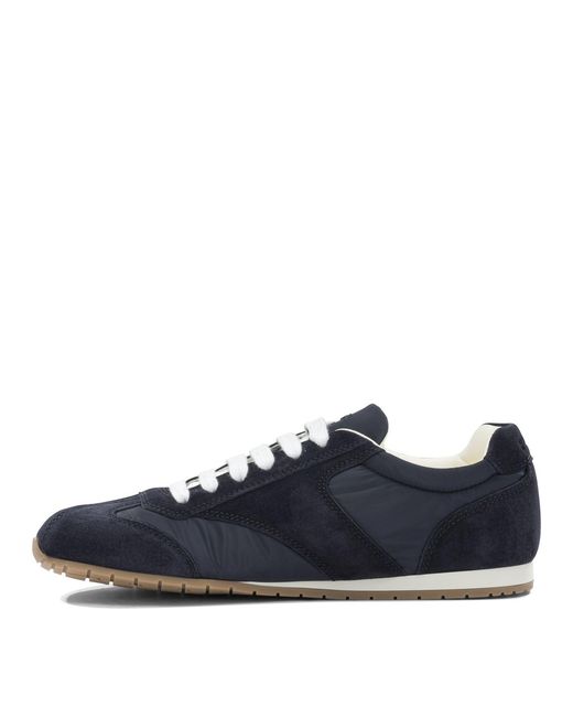 Prada Blue Suede Leather Sneakers for men