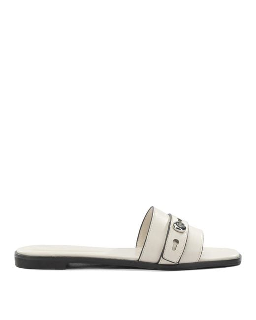 Tory Burch White Sandals