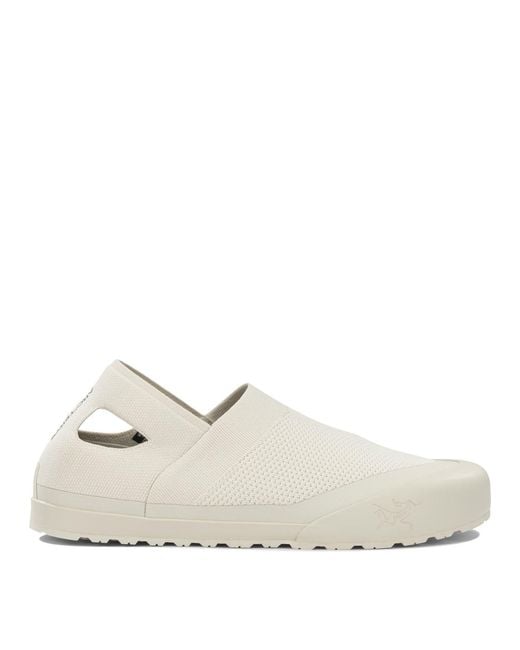 Arc'teryx White "Kragg Aura" Low-Top Sneakers for men