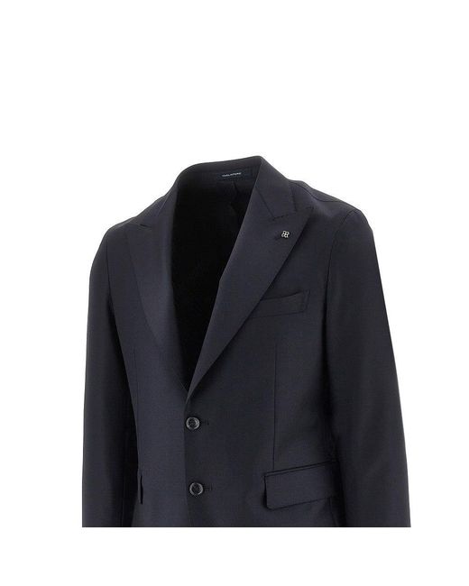 Tagliatore Blue Super 110's Wool Tailored Suit for men