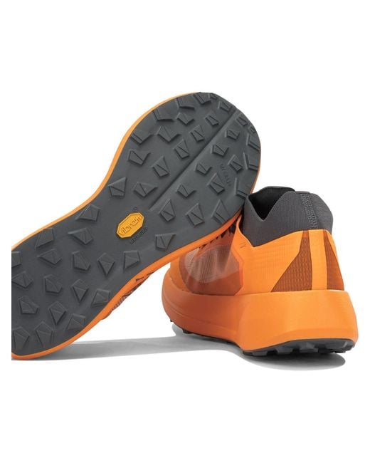Arc'teryx Orange "Silan 2" Low Sneakers for men