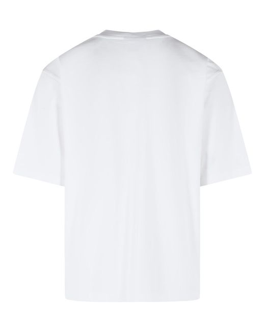 DSquared² White Cotton T-Shirt for men