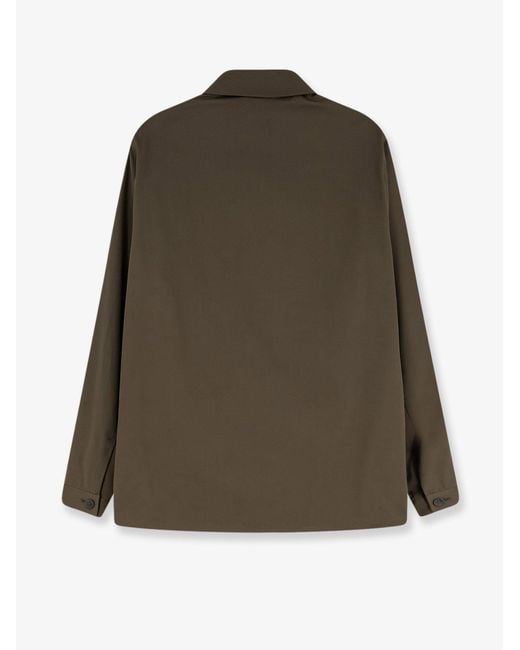 Hevò Green Specchiolla Cotton Shirt for men