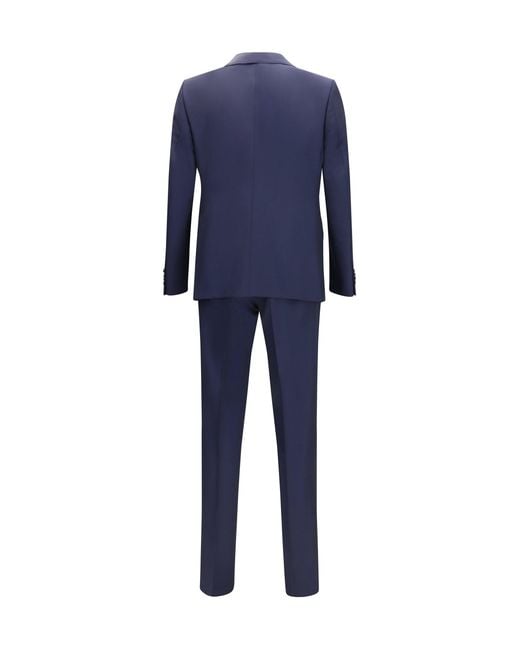 Zegna Blue Tailored Suit for men