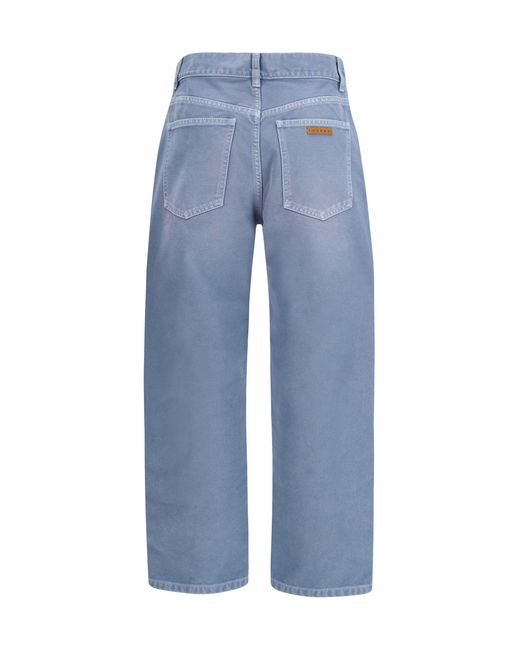 Marni Blue Five-Pocket Jeans
