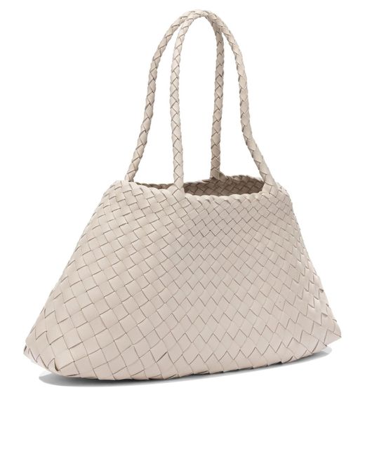 Dragon Diffusion Natural Santa Croce Handbags White