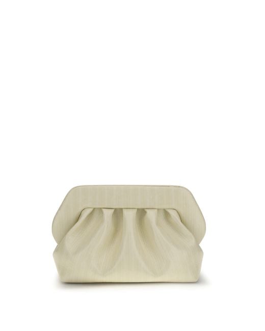THEMOIRÈ White Baguette Clutch Bag Bios