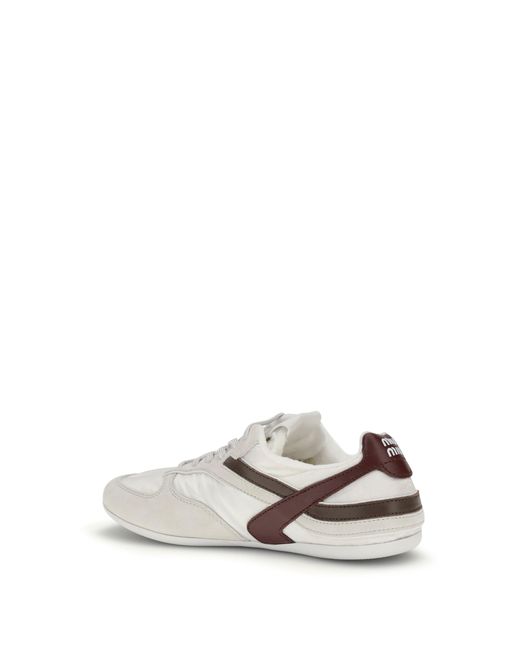 Miu Miu White Gymnasium Sneakers