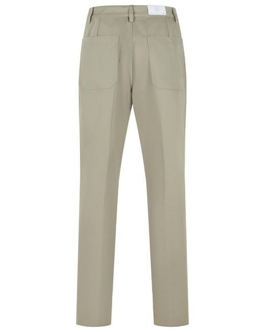 Eleventy Natural Cotton Pants for men