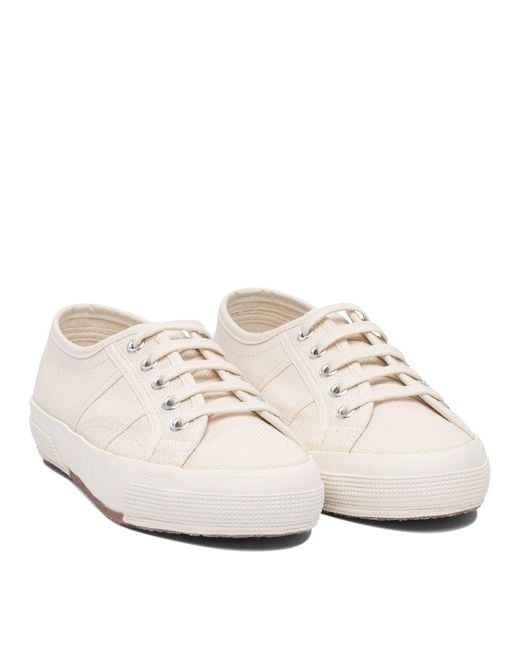 Superga White Sneakers & Slip On