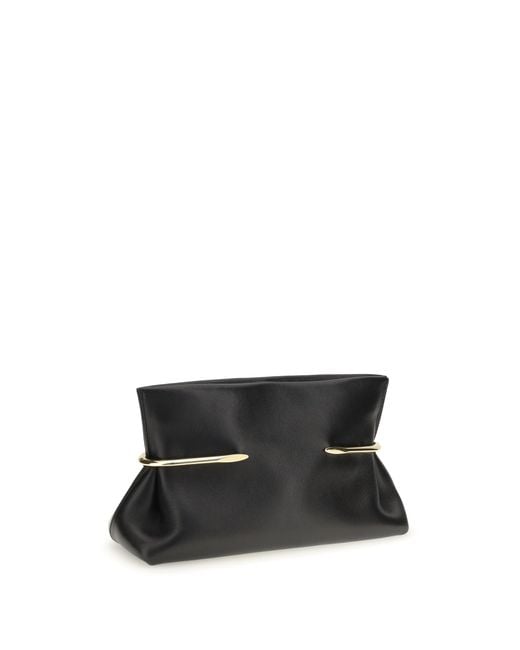 Givenchy White Pinch Soft Clutch