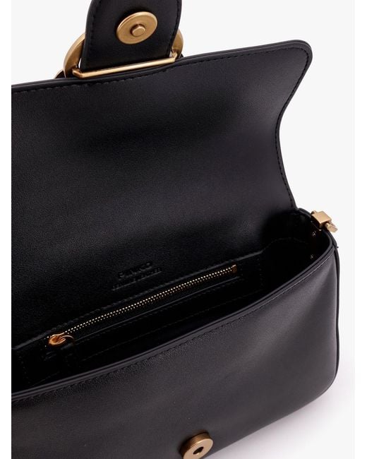 Pinko Black Satchels & Cross Body Bags