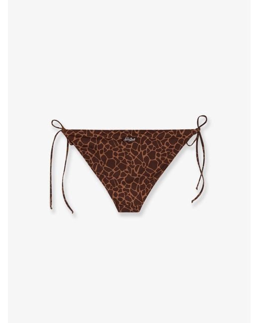 Mc2 Saint Barth Brown Bikini Bottoms