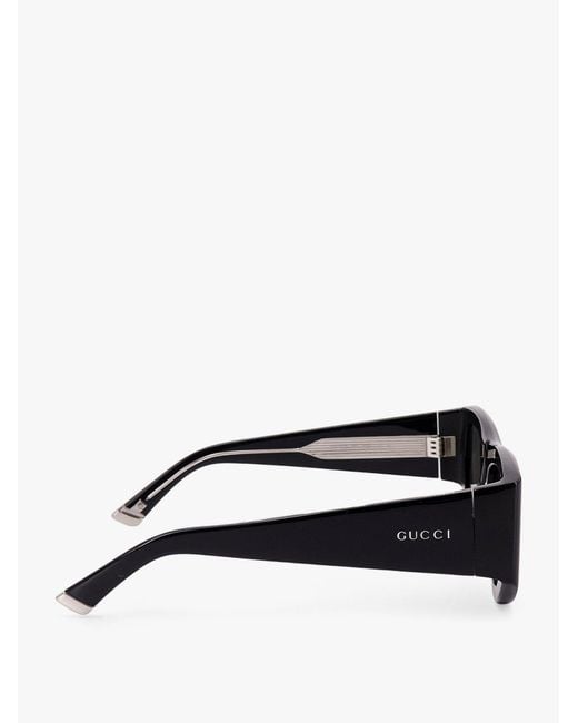 Gucci Black Acetate Sunglasses