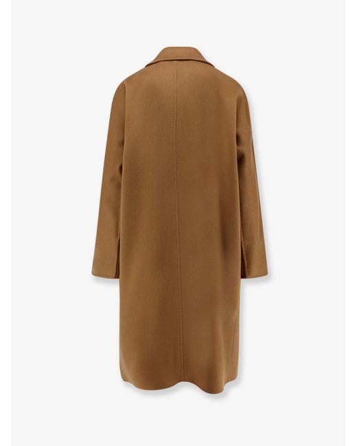 Max Mara Natural Ardenne Cashmere Coat