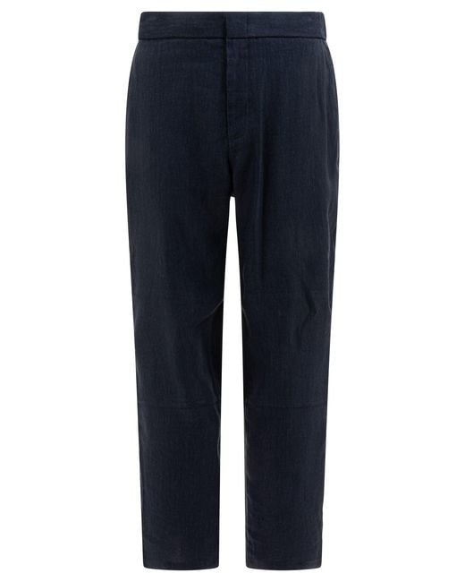 Vince Blue "Louie" Trousers for men