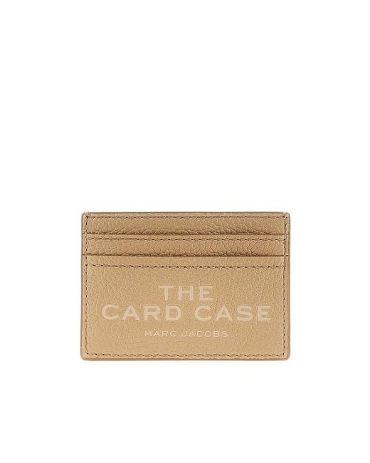 Marc Jacobs Natural Grain Leather Cardholder