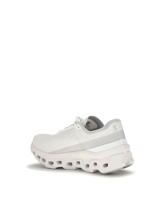 On Shoes White Cloudmster 1 Sneakers for men