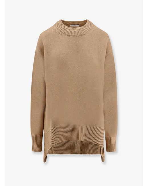 R2W Natural Nicolas Wool And Cashmere Sweater