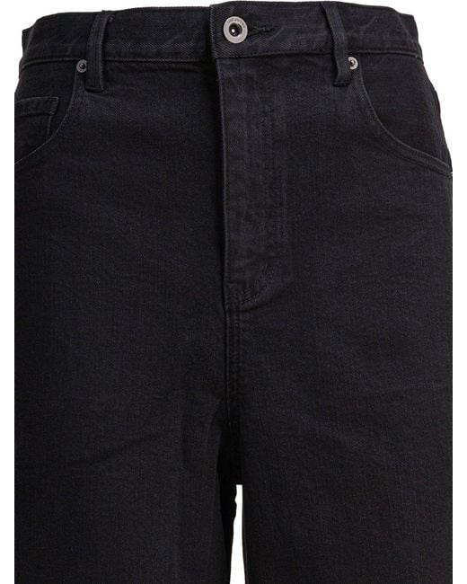 Self-Portrait Blue Wide Leg Jeans