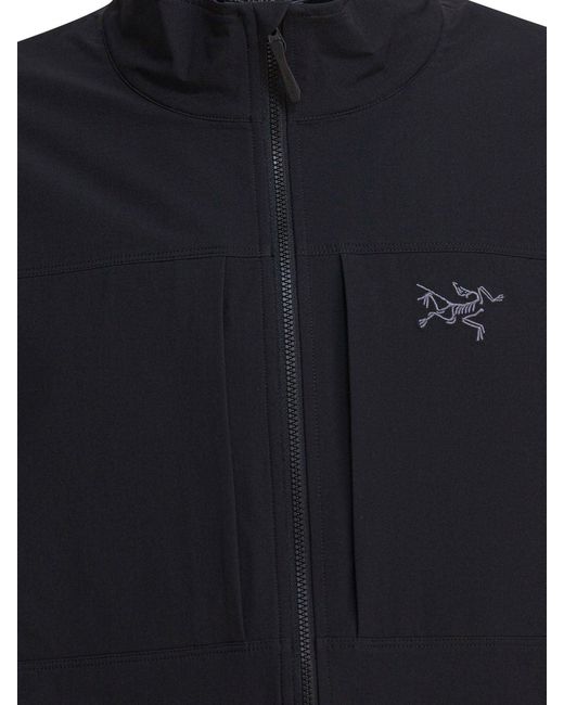 Arc'teryx Blue "Gamma" Technical Jacket for men