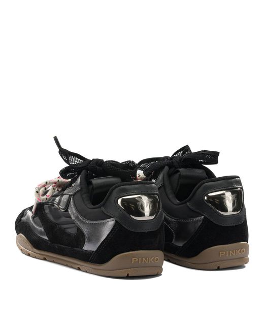 Pinko Black Sneakers & Slip-On